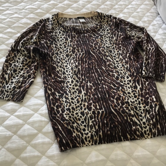 J crew tippi sweater 3/4 sleeve - Picture 1 of 3